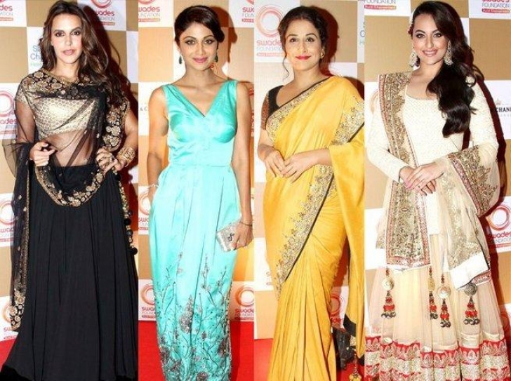 Shilpa Shetty, Bipasha Basu, Shweta Nanda glam up the red carpet of charity auction event