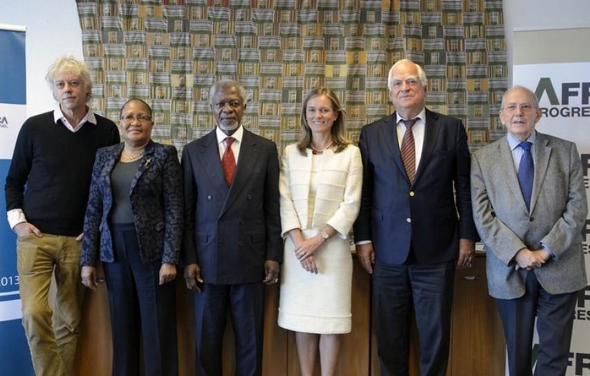Bob Geldof And Kofi Annan Launch Africa Progress Report