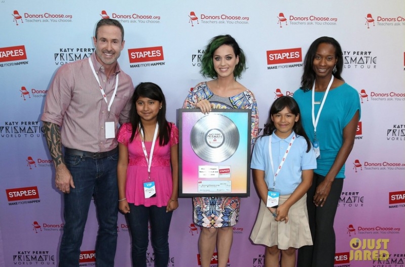 Katy Perry And Staples Make Roar Happen For Teachers