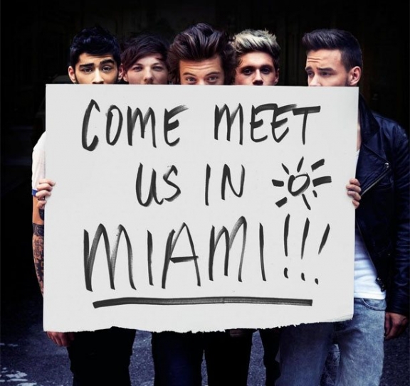 Stand Up To Cancer And Meet One Direction In Miami