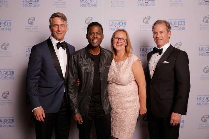 Chris Rock Help Raise $2.5 Million For Toronto East General Hospital