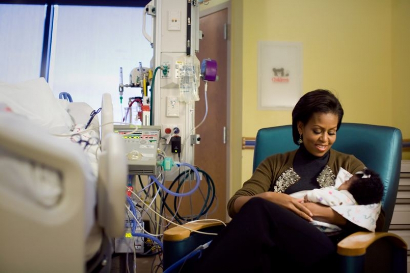 Pediatric Patients Meet With First Lady to Advocate for Children's Hospitals