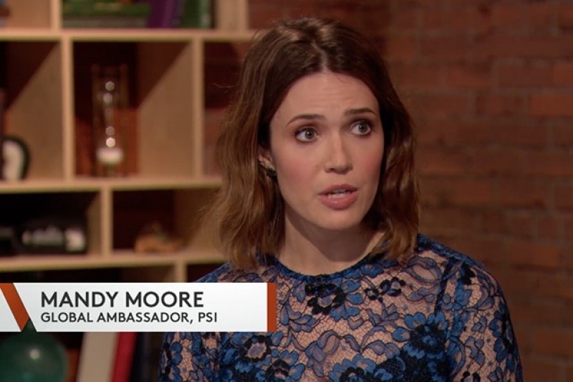 Mandy Moore and PSI Talk Foreign Aid and Male Circumcision