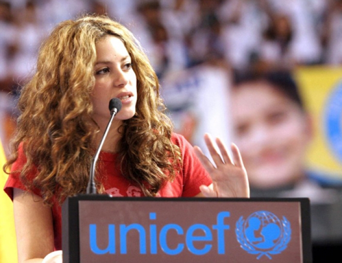 Shakira Launches World Baby Shower To Benefit UNICEF