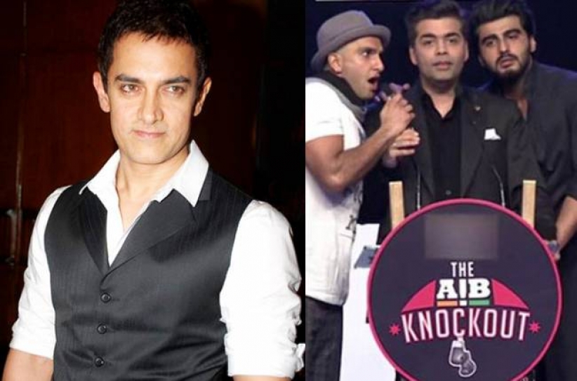 Aamir scolds Karan, Arjun for Roast