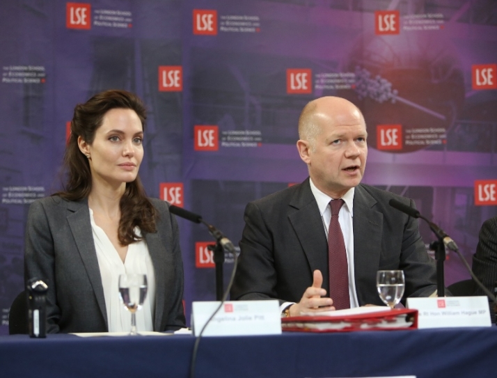 Angelina Jolie Helps Launch New Centre For Women, Peace and Security