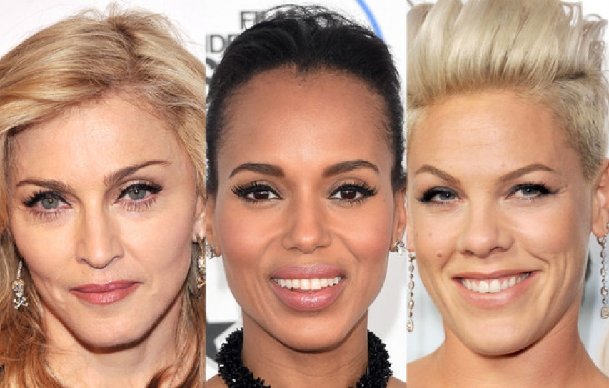 Kerry Washington, Pink, Madonna Support Gender Equality