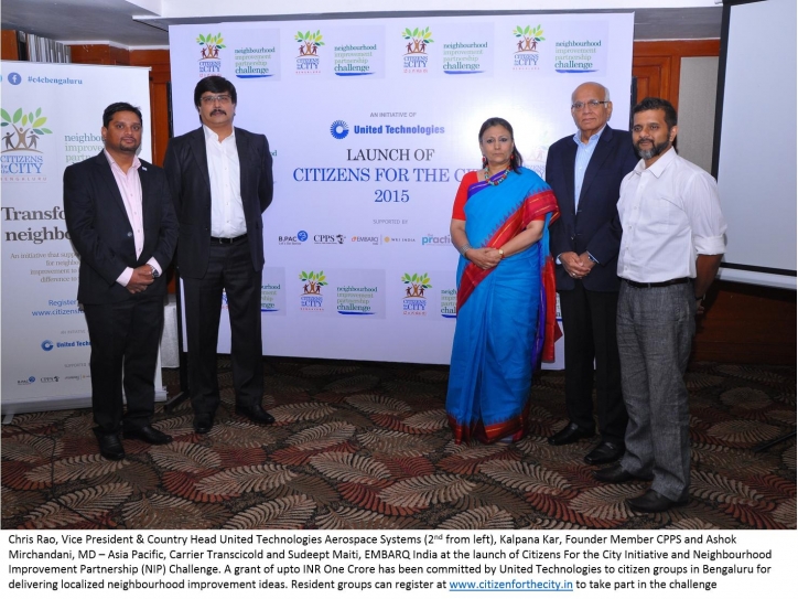 United Technologies Announces ‘Citizens For The City’ Project And Neighbourhood Improvement Partnership Challenge
