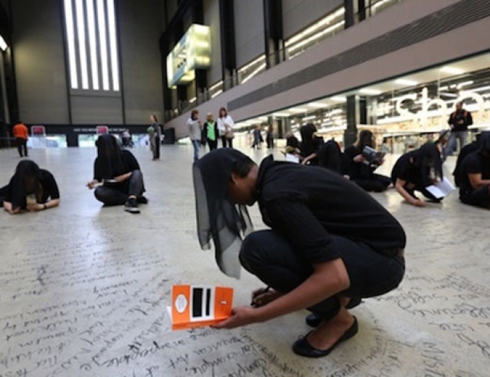 Climate Activists Occupy Tate Modern In Dramatic Protest Over BP Sponsorship Of The Arts