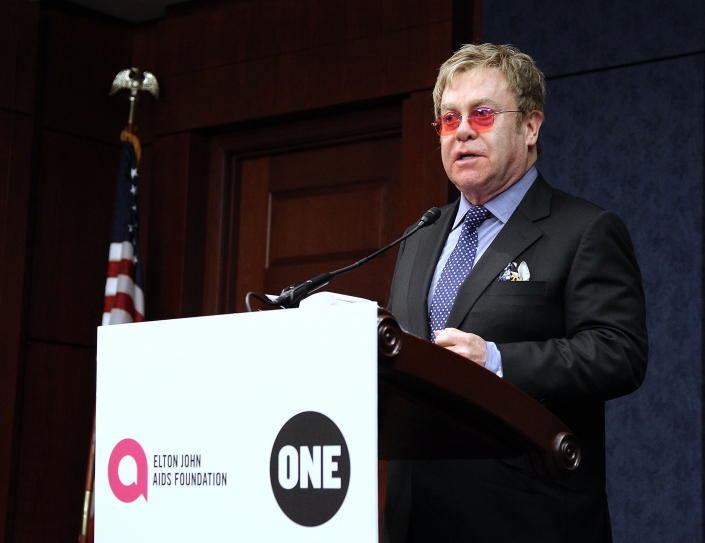 Sir Elton John Thanks Australian Prime Minister For Supporting Global Fund