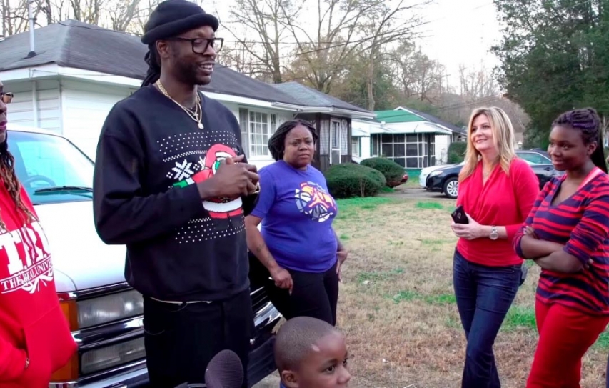 2 Chainz Donates A Home To A Family In Need