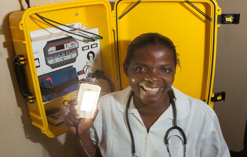A Solar Suitcase Reduces Maternal Mortality Rates