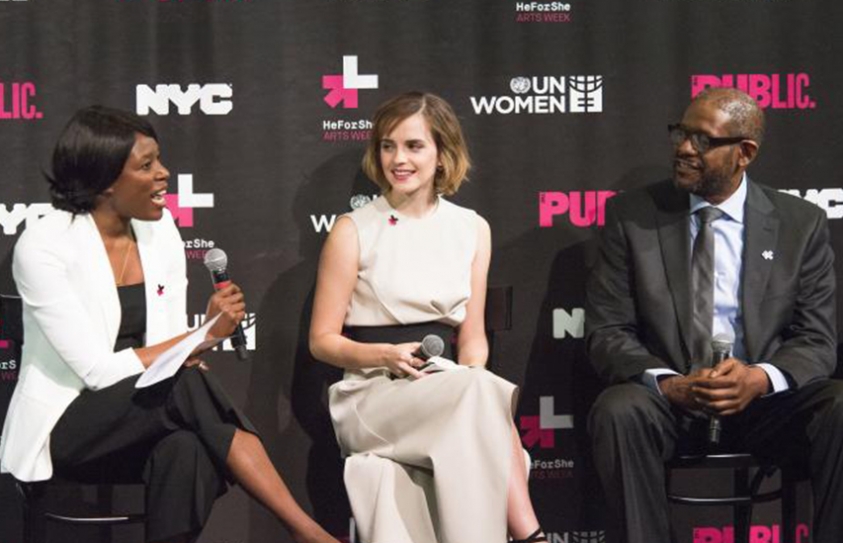 Emma Watson And Forest Whitaker Help Launch Heforshe Arts Week
