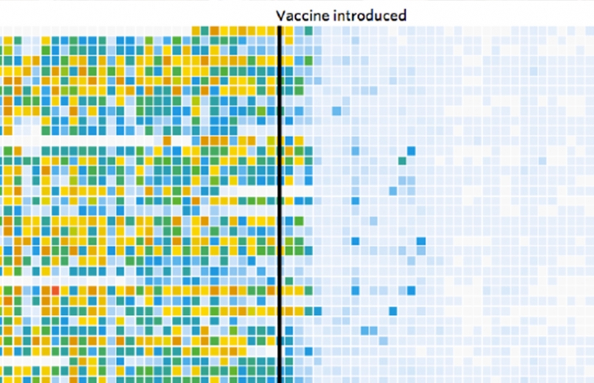3 Striking Charts Show How Vaccines Have Impacted 20th Century Diseases
