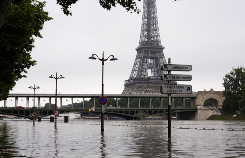 In Photos: Torrential Downpours In France Force Art Evacuation At Louvre, Submerge Roads