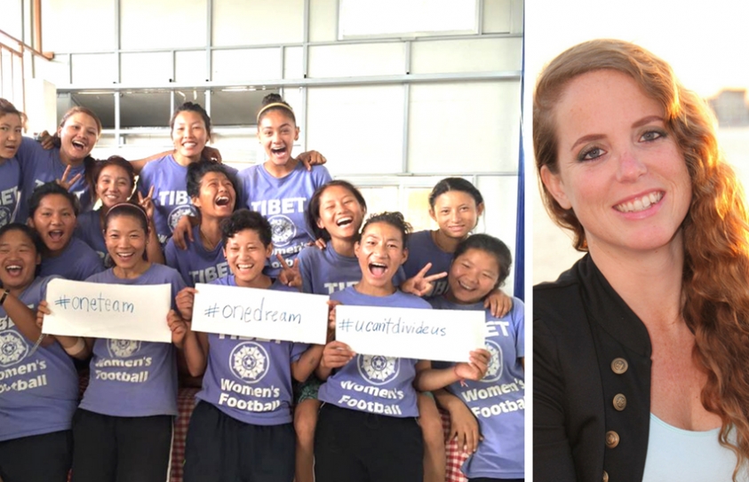 How An American In Dharamshala Created Tibet’s First Women’s Football Team To Fight Sexism