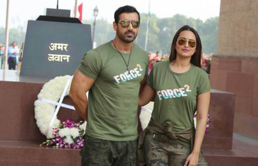 John Abraham, Sonakshi Sinha Pay Tribute To Soldiers At Amar Jawan Jyoti