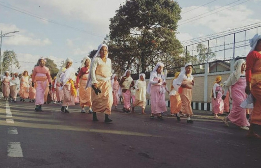 90-Year-Old Runs In A Tribute To Manipur’s Women Warriors