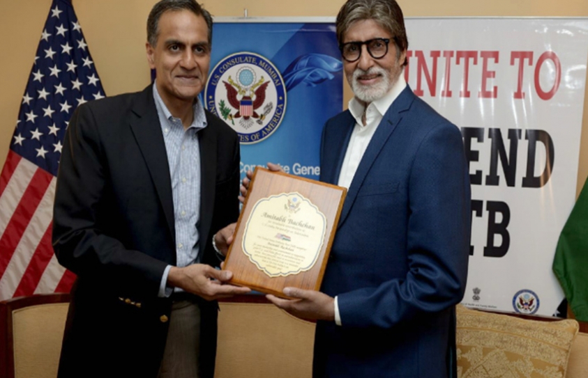 TB Survivor Amitabh Bachchan Gets Awarded By US Embassy For Spreading Awareness. Watch Video, Pics