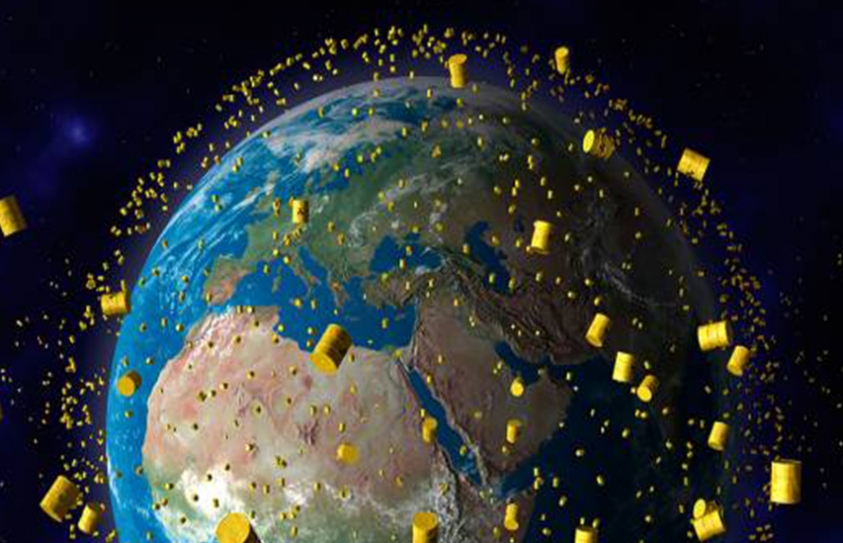 500,000 Pieces Of Space Junk Are Orbiting The Earth.