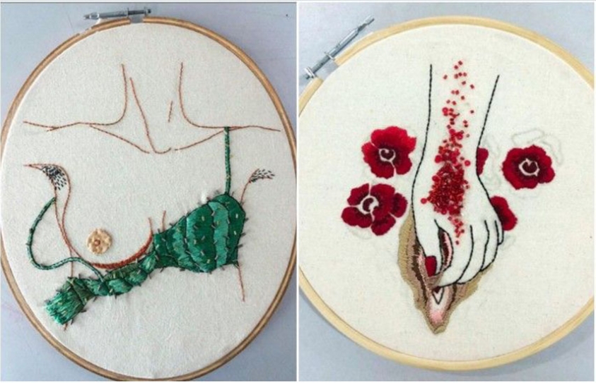 Sarah Naqvi's Provocative Art Tackles Everything From Body Positive To Body Acceptance