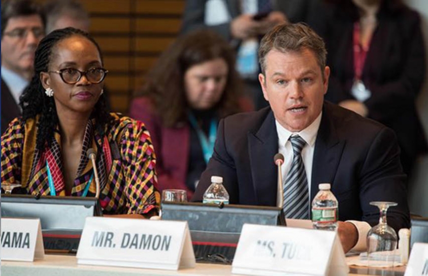  Matt Damon: Children Are Drinking Water So Dirty, It Looks Like Chocolate Milk 
