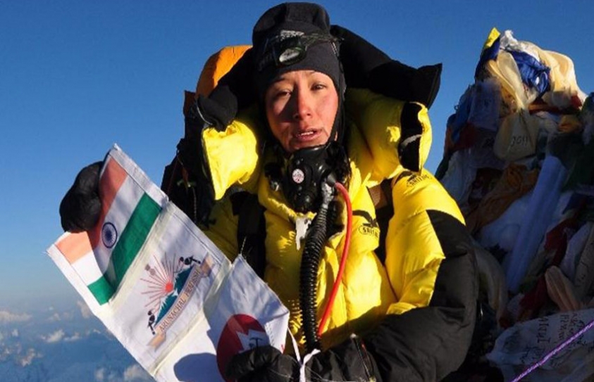 Arunachal's Anju Jamsenpa Scales Mt Everest Twice In Five Days 