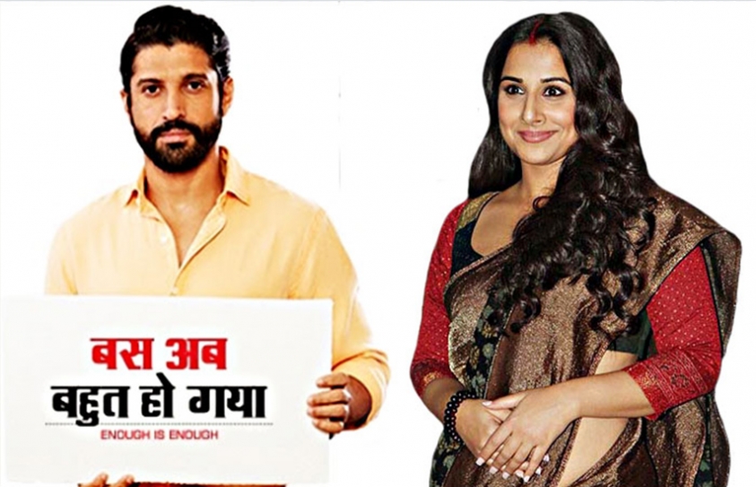   After Farhan, Now Vidya Balan Says ‘Bus Ab Bahut Hogaya’