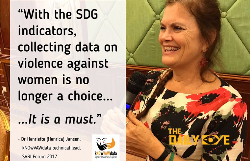 Jansen and her Journey in translating VAW data into Meaningful Interventions and Policies