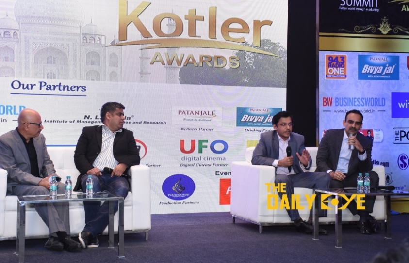 Entertainment Achievers shine at The World Marketing Summit India 2018