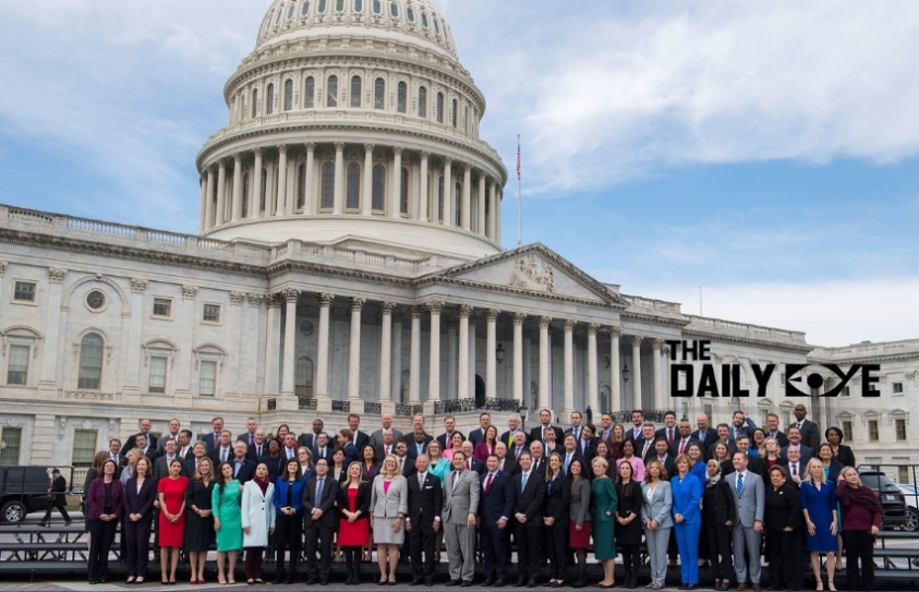 A Record 102 Women create history after being sworn into the US Congress