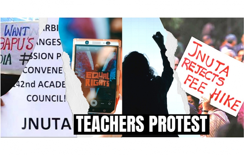 Teachers: Stop systematic destruction of JNU