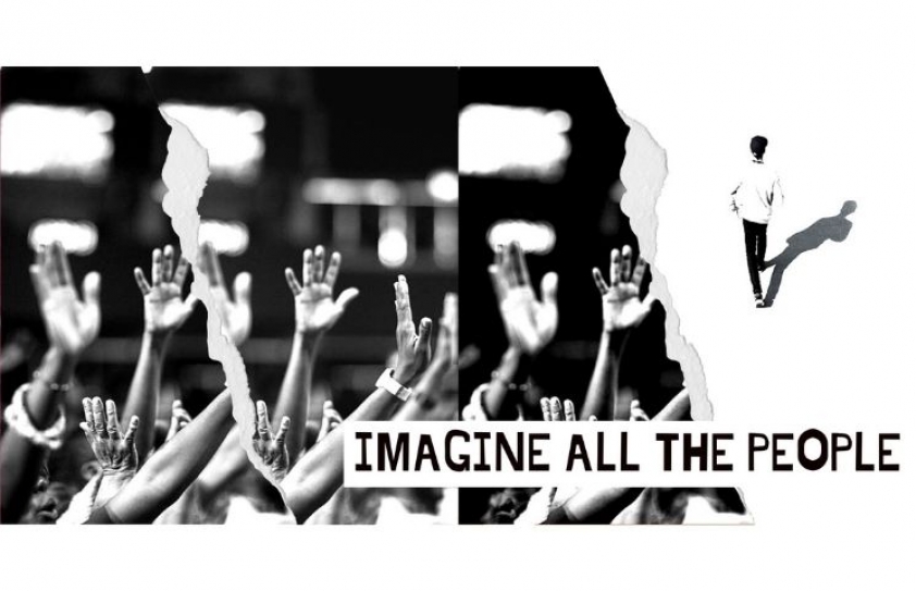 Signs of the times: Imagine all the people… 