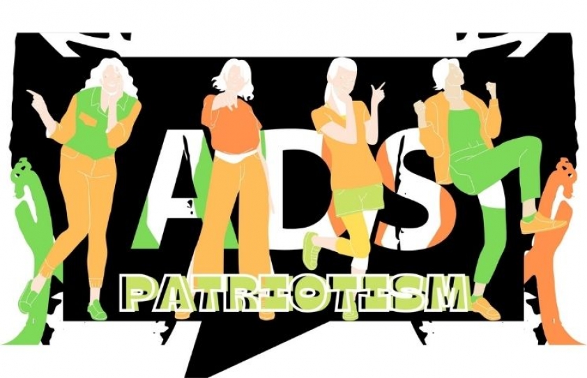 Is patriotism just another prop for the Ad-biz?