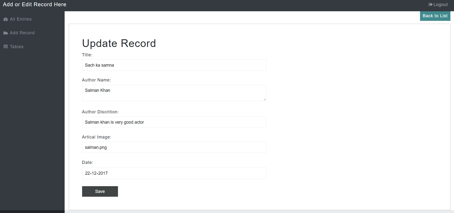 GitHub - AnkushSarage/Dashboard